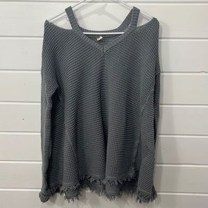 Wishlist distressed sweater